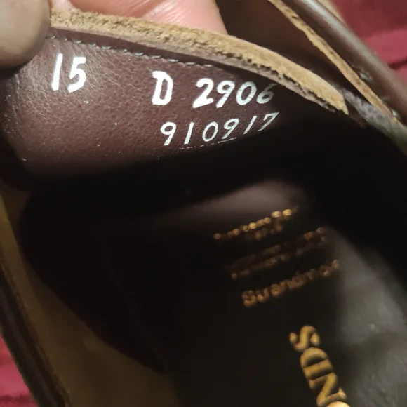 Allen Edmonds Brown Leather Oxfords - Picture 5 of 16